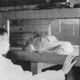 Early automotive wind tunnel experiment